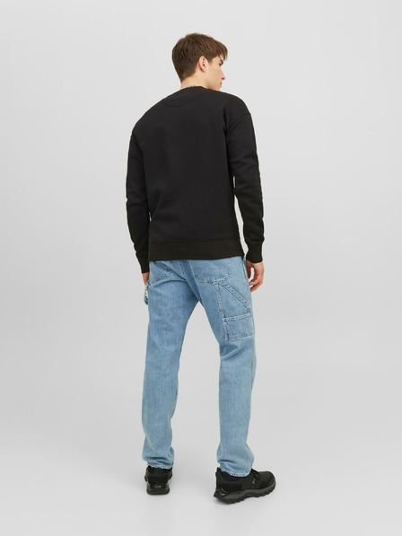 Jack & Jones Schwarzes Herren Jack & Jones Vester Sweatshirt