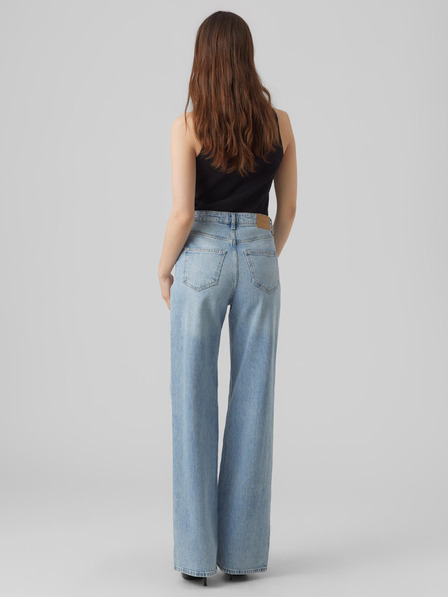 Vero Moda Hellblaue, weit geschnittene Damenjeans VERO MODA Tessa