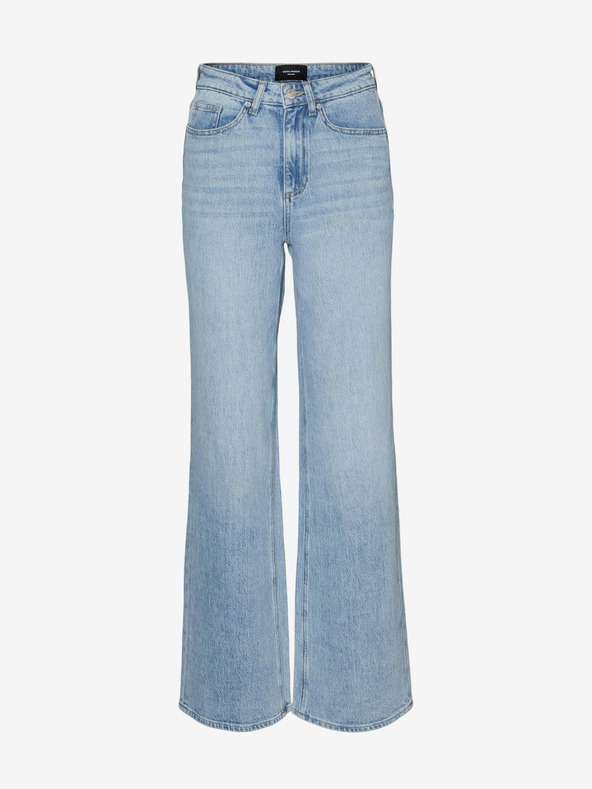 Vero Moda Hellblaue, weit geschnittene Damenjeans VERO MODA Tessa