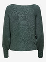ONLY Dunkelgrüne gerippte Damenstrickjacke ONLY Adaline
