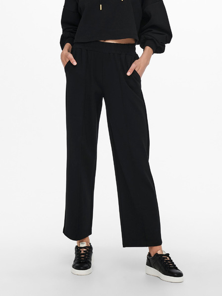 ONLY Schwarze Damen-Weitbeinhose ONLY Pop