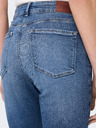 ONLY Blaue Straight Fit Jeans für Damen ONLY Emily