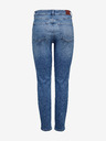 ONLY Blaue Straight Fit Jeans für Damen ONLY Emily