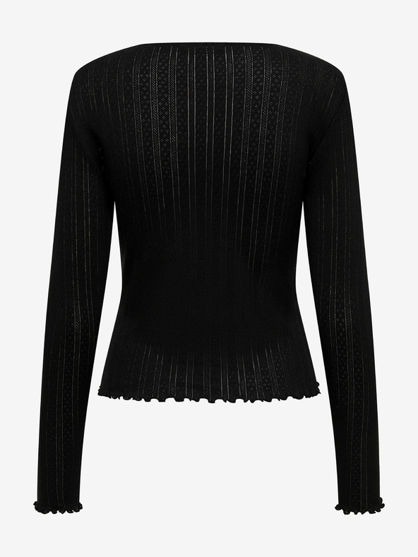 ONLY Schwarzes Damen-Langarmshirt ONLY Carlotta