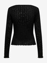 ONLY Schwarzes Damen-Langarmshirt ONLY Carlotta