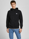 Jack & Jones Jack & Jones Air Black Herren-Kapuzenpullover mit Reißverschluss