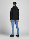 Jack & Jones Jack & Jones Air Black Herren-Kapuzenpullover mit Reißverschluss