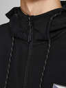 Jack & Jones Jack & Jones Air Black Herren-Kapuzenpullover mit Reißverschluss