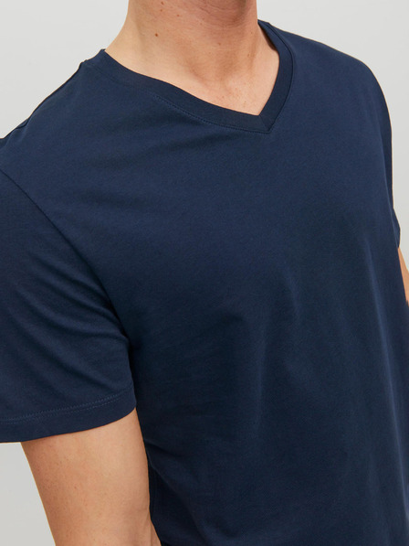 Jack & Jones Dunkelblaues Herren Basic T-Shirt Jack & Jones Organic
