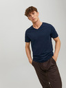 Jack & Jones Dunkelblaues Herren Basic T-Shirt Jack & Jones Organic