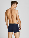 Jack & Jones Dreier-Set Herren-Boxershorts in Dunkelblau, Burgunderrot und Schwarz Jack & Jones Basic