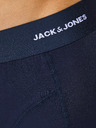 Jack & Jones Dreier-Set Herren-Boxershorts in Dunkelblau, Burgunderrot und Schwarz Jack & Jones Basic