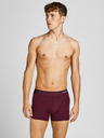 Jack & Jones Dreier-Set Herren-Boxershorts in Dunkelblau, Burgunderrot und Schwarz Jack & Jones Basic