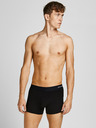 Jack & Jones Dreier-Set Herren-Boxershorts in Dunkelblau, Burgunderrot und Schwarz Jack & Jones Basic