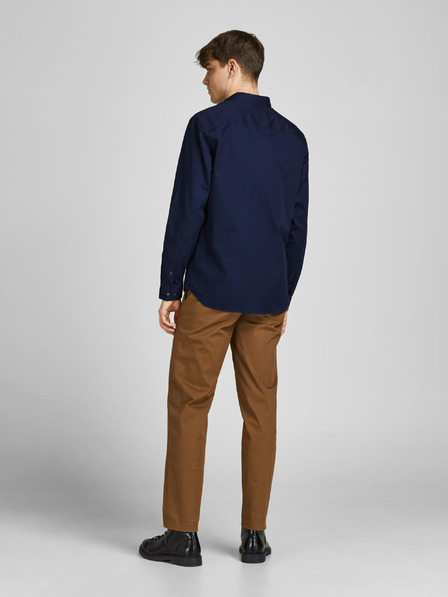 Jack & Jones Jack & Jones Lacardiff Herrenhemd dunkelblau