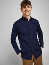 Jack & Jones Jack & Jones Lacardiff Herrenhemd dunkelblau