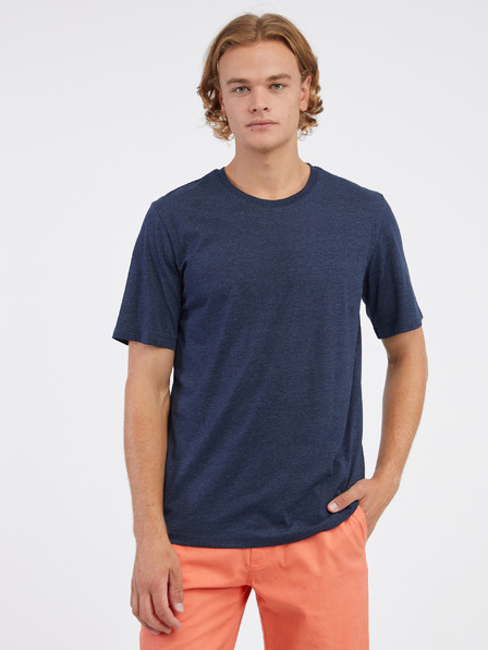 Jack & Jones Dunkelblau gestreiftes Herren-Basishemd Jack & Jones Organic