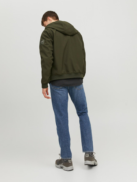 Jack & Jones Khaki Herren Jack & Jones Basic Lightweight Softshell Jacke