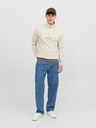 Jack & Jones Blaue Jack & Jones Alex Jeans mit weitem Bein für Herren