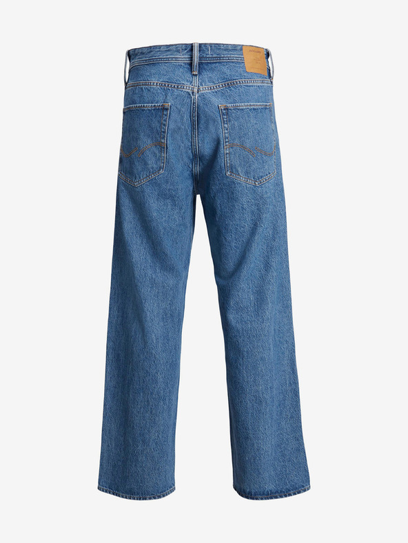 Jack & Jones Blaue Jack & Jones Alex Jeans mit weitem Bein für Herren