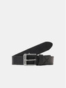 Jack & Jones Schwarzer Herren Ledergürtel Jack & Jones Rock