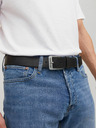 Jack & Jones Schwarzer Herren Ledergürtel Jack & Jones Rock