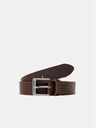 Jack & Jones Dunkelbrauner Herren-Ledergürtel Jack & Jones Rock