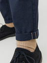 Jack & Jones Dunkelblaue Jack & Jones Marco Herren-Cropped-Chinohose
