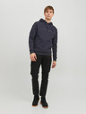 Jack & Jones Dunkelblauer Jack & Jones Star-Kapuzenpullover für Herren