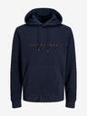 Jack & Jones Dunkelblauer Jack & Jones Star-Kapuzenpullover für Herren