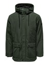 ONLY & SONS Dunkelgrüne Herren-Winterjacke ONLY & SONS Jayden