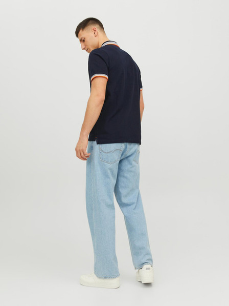 Jack & Jones Dunkelblaues Herren-Poloshirt Jack & Jones Paulos