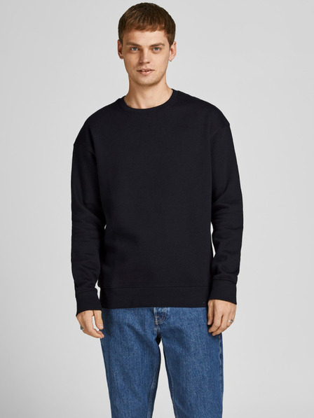 Jack & Jones Schwarzer Jack & Jones Star Kapuzenpullover für Herren