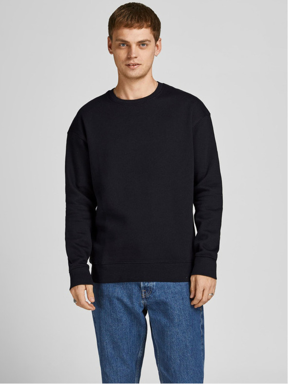 Jack & Jones Schwarzer Jack & Jones Star Kapuzenpullover für Herren