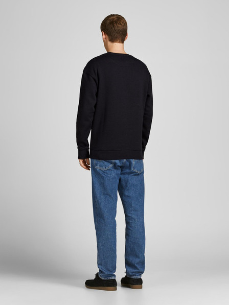 Jack & Jones Schwarzer Jack & Jones Star Kapuzenpullover für Herren