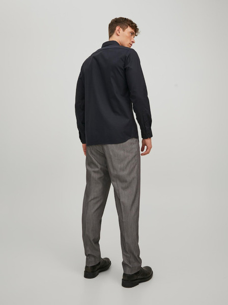 Jack & Jones Schwarzes Herren Jack & Jones Parker Hemd