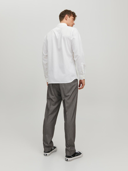 Jack & Jones Weißes Jack & Jones Parker Herrenhemd