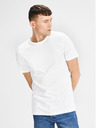 Jack & Jones Set aus zwei weißen Jack & Jones Basic Herren-Kurzarm-T-Shirts