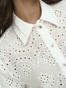ONLY Weißes Damen-Madeira-Shirt ONLY Valais