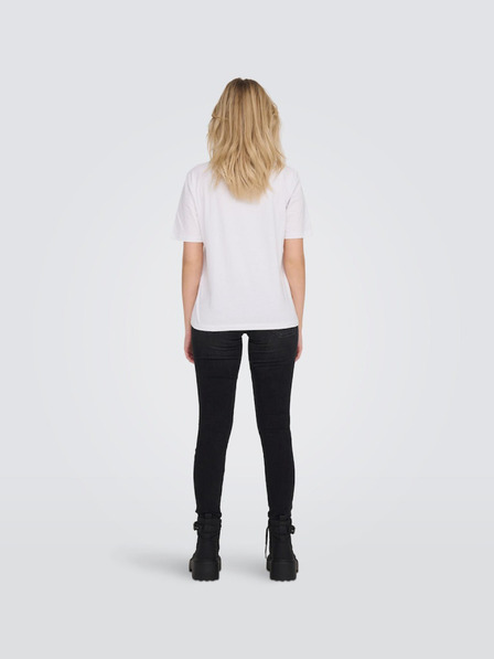 ONLY Weißes Basic-Shirt für Frauen ONLY Only