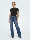 ONLY Schwarzes Damen-Basic-Shirt ONLY Elina