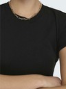 ONLY Schwarzes Damen-Basic-Shirt ONLY Elina