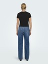 ONLY Schwarzes Damen-Basic-Shirt ONLY Elina
