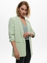 ONLY Hellgrüner Damenblazer mit dreiviertel Ärmeln ONLY Elly