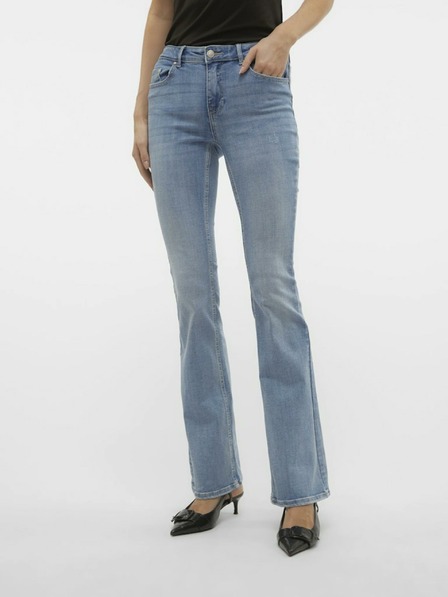 Vero Moda Hellblaue Damenjeans mit ausgestellter Passform von Vero Moda