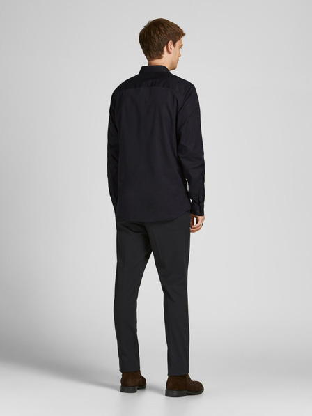 Jack & Jones Schwarzes Herren Jack & Jones Lacardiff Hemd