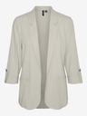 Vero Moda Beige Damenjacke mit Leinen Vero Moda Jesmilo
