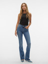 Vero Moda Blaue Damenjeans mit ausgestellter Passform Vero Moda Flash