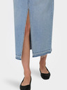 Jacqueline de Yong Hellblauer Damen Denim Midirock JDY Bella