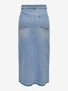 Jacqueline de Yong Hellblauer Damen Denim Midirock JDY Bella
